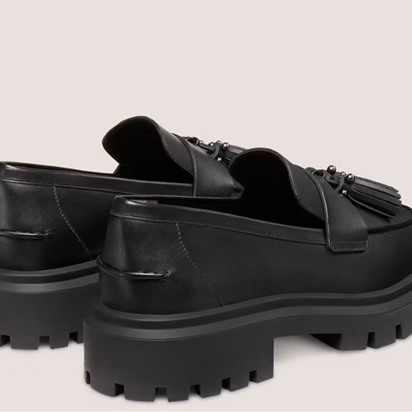 Stuart Weitzman ULTRA LUG TASSEL LOAFER size 9 - Picture 4 of 9